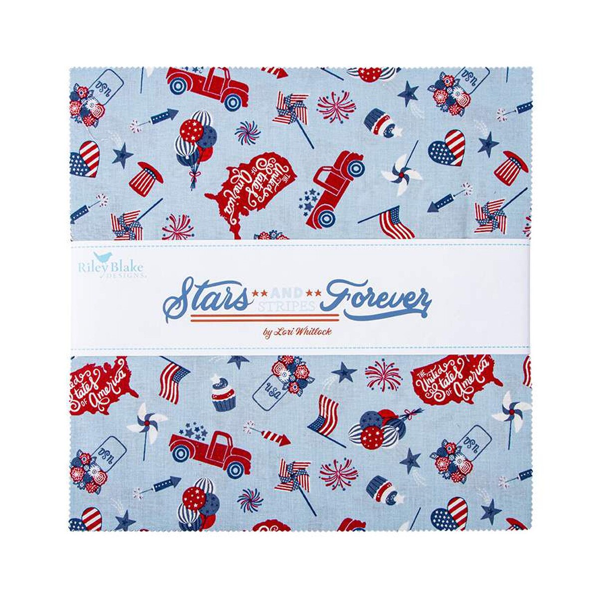 Stars and Stripes Forever Layer Cake