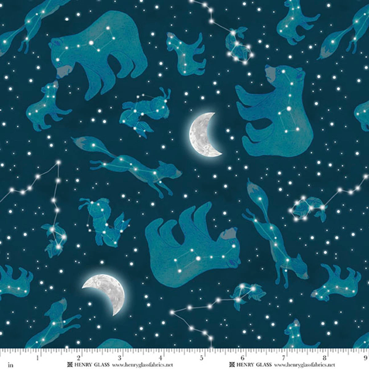 Happy Campers Constellations - Dark Blue