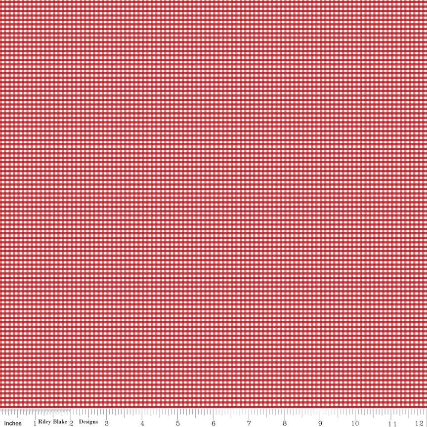Micro Gingham Jazzberry