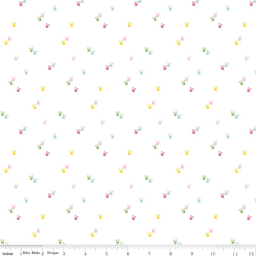 Seasonal Basic Bunnies White