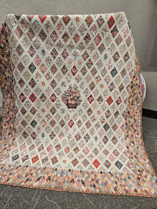 Jane Austen coverlet quilt kit by Riley Blake Designs