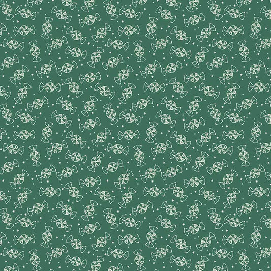 Merry Little Christmas Peppermint Green