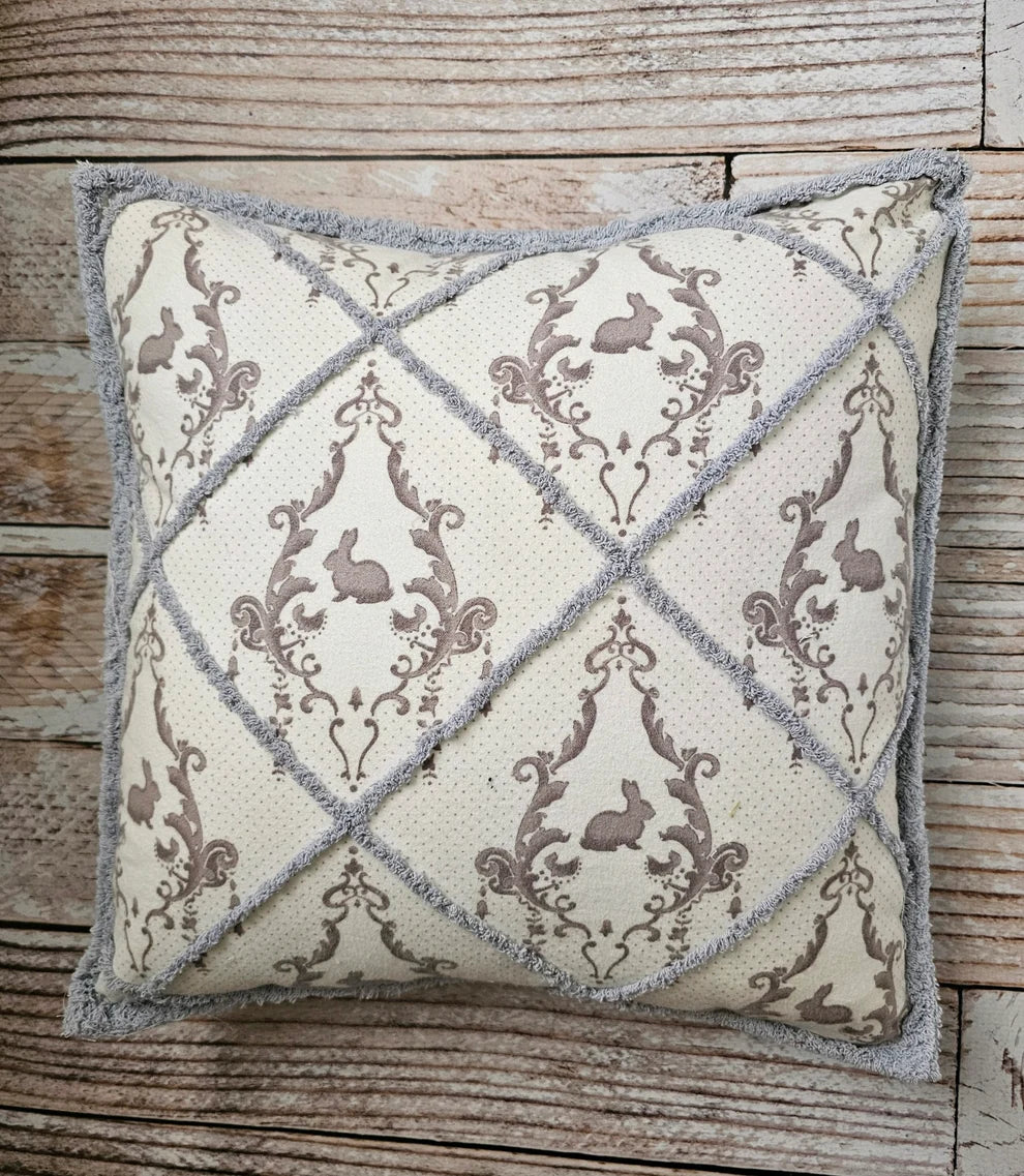 Chenille-It Blooming Bias - Gray
