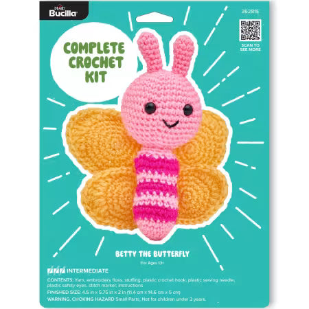Bucilla Amigurumi Crochet Kit - Betty the Butterfly