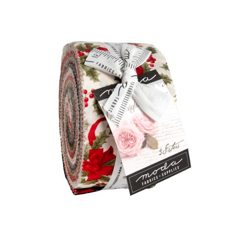 Candle Light Christmas by 3 Sisters for Moda - 2.5" Jelly Roll