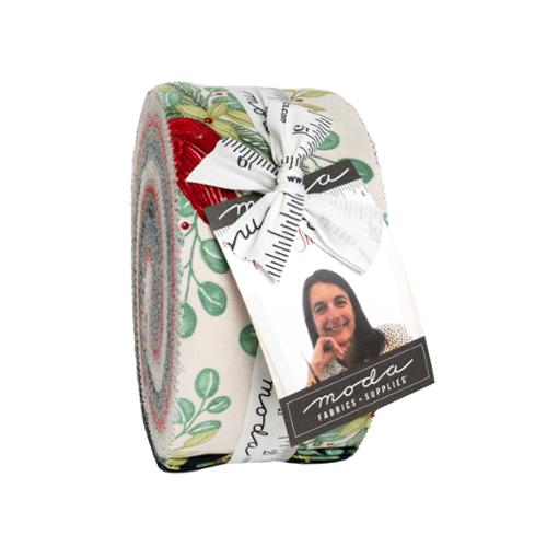 When Snow Falls by Deb Strain for Moda Fabrics - Jelly Roll 2 1/2" strips