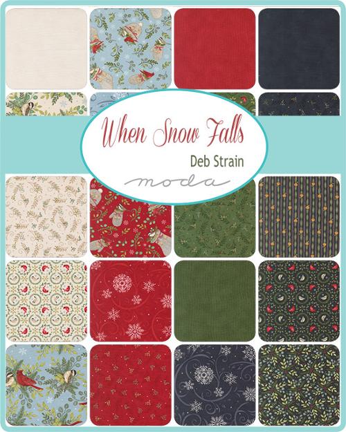 When Snow Falls by Deb Strain for Moda Fabrics