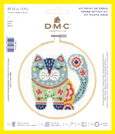 DMC Stitch Kit - Cat