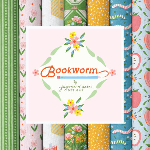 Bookwork by Jamie Marie Designs Charm Pack 5" x 5" for Cloud 9