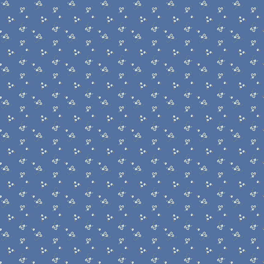 Bluegrass Charm Floral Blue