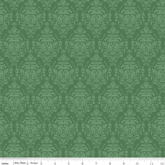 Ambleside Damask Green