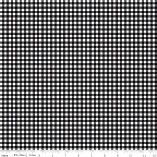 Little Ladybug Gingham Black