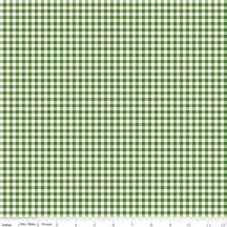 Little Ladybug Gingham Green