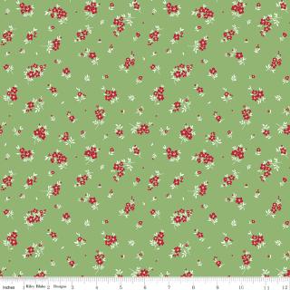 Little Ladybug Mini Flowers Green
