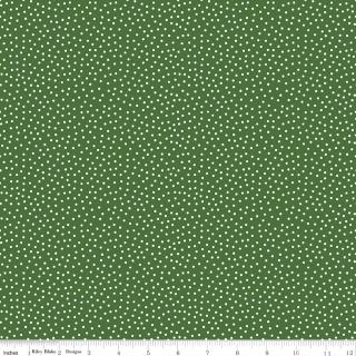 Little Ladybug Dots Green