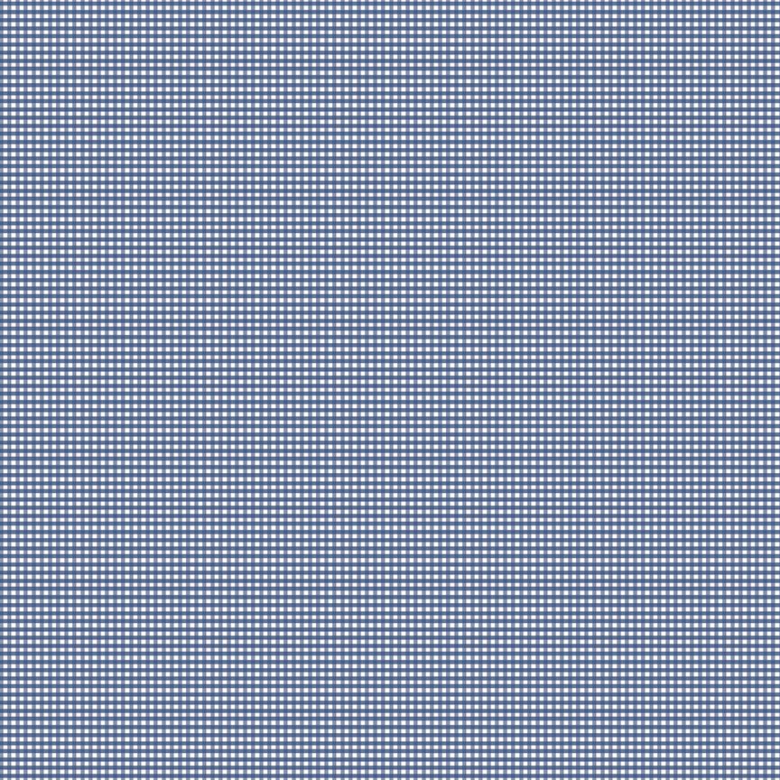 Micro Gingham Denim