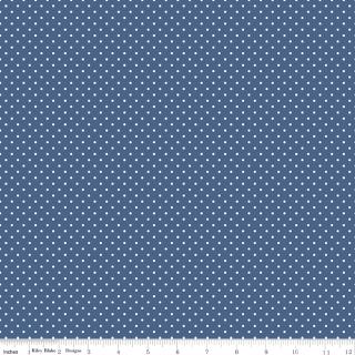 Swiss Dot Color Denim, MOQ 10Yard(s)