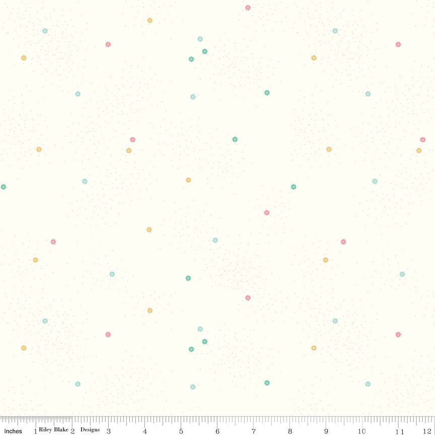 Dainty Daisy on Cloud Vintage Pastels