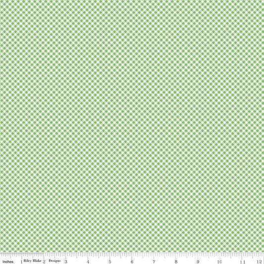 Seasonal Basics Gingham Green