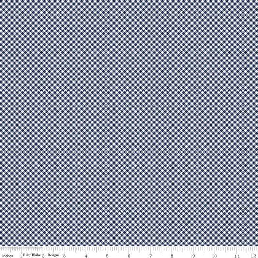Seasonal Basics Gingham Navy