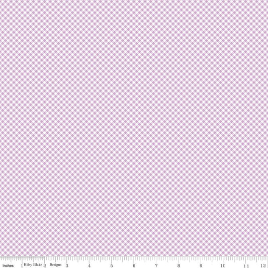 Seasonal Basics Gingham Purple