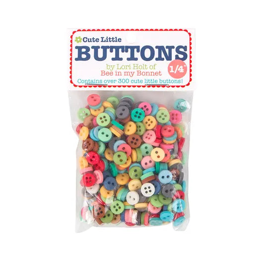 Cute Little Buttons By Lori Holt Buttons 1/4 inch